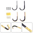thumbnail image 3 of Gun Rack Storage Rifles Shotgun Hooks Wall Mount Hangers For Any Rifles Shotg J4 hOS, 3 of 5