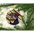 thumbnail image 2 of Rottweiler Candy Cane Holiday Christmas Ceramic Ornament SS4593, 2 of 2