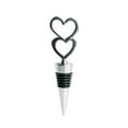 thumbnail image 5 of Efavormart 5 PCS Silver Metal Double Heart Wine Bottle Stopper Wedding Favor With Velvet Gift Box, 5 of 9