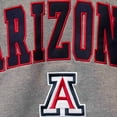 thumbnail image 5 of Arizona Wildcats Colosseum Arch & Logo Crew Neck Sweatshirt - Heather Gray, 5 of 5