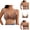B-Coffee, variant on Sports Bras for Women Front Closure Strappy Bra No Underwire Push Up Seamless Racerback Yoga Gym Bralettes Workout Bra
