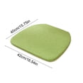 thumbnail image 2 of Tepsmf Chair Cushion Flax Linen U-Shaped Seat Pad With Ties Non Slip Dining Kitchen Desk Office Home Summer Comfort, 2 of 6