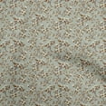 thumbnail image 1 of oneOone Rayon Gray Fabric Florals Craft Projects Decor Fabric Printed By The Yard 56 Inch Wide, 1 of 4