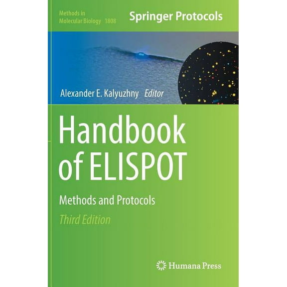 Methods in Molecular Biology Handbook of Elispot: Methods and Protocols, Book 1808, (Hardcover)