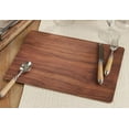 thumbnail image 2 of Fennco Styles Natural Wood Print Decorative Cork Placemats, Set of 4, 2 of 14