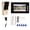 Black Gold, variant on Rupoun Advanced Wired Video Doorbell Intercom System 7 Inch Color Screen Smart Home Entry Door Phone Kit with HD Camera for Villa Apartment Hotels - Black Silver EU Plug Variant