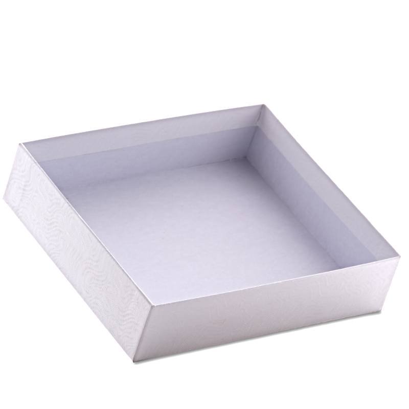 White Candy Boxes with Clear Lid 63/8" X 5 3/8" Quantity 100 by