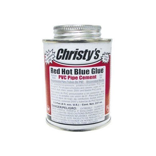 T CHRISTY ENTERPRISES RHRHBVHP 8OZ VOC Blue PVC Cement