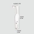 thumbnail image 4 of Birdeem Hanger and Storage Rack Behind the Door No Punching Kitchen Cabinet Door Wall Mounted Clothes Rack for Storing Clothes Hats Keys, 4 of 10