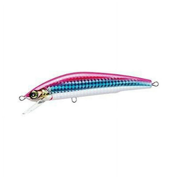 Yo-Zuri Mag Minnow Floating Diver Striper Barra Lure, 125mm (5"), Fluorescent Pink