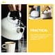thumbnail image 3 of Té de té de té de estufa de té de acero inoxidable de acero inoxidable hervidor de té de hervidor de té con mango 3L, 3 of 5