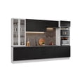 thumbnail image 1 of Cocina Integral Completa Armario de Vidrio Madesa Agata BN 01, 1 of 7