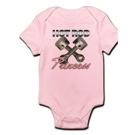 

CafePress - Hot Rod Princess - Baby Light Bodysuit