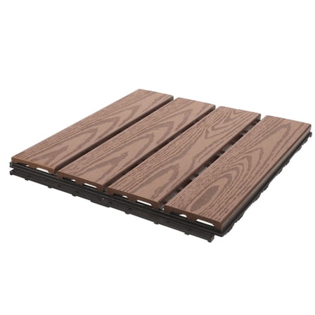 HEALEEP Interlocking Decking Tile Home Flooring Plastic Tile Outdoor Interlocking Flooring Tile
