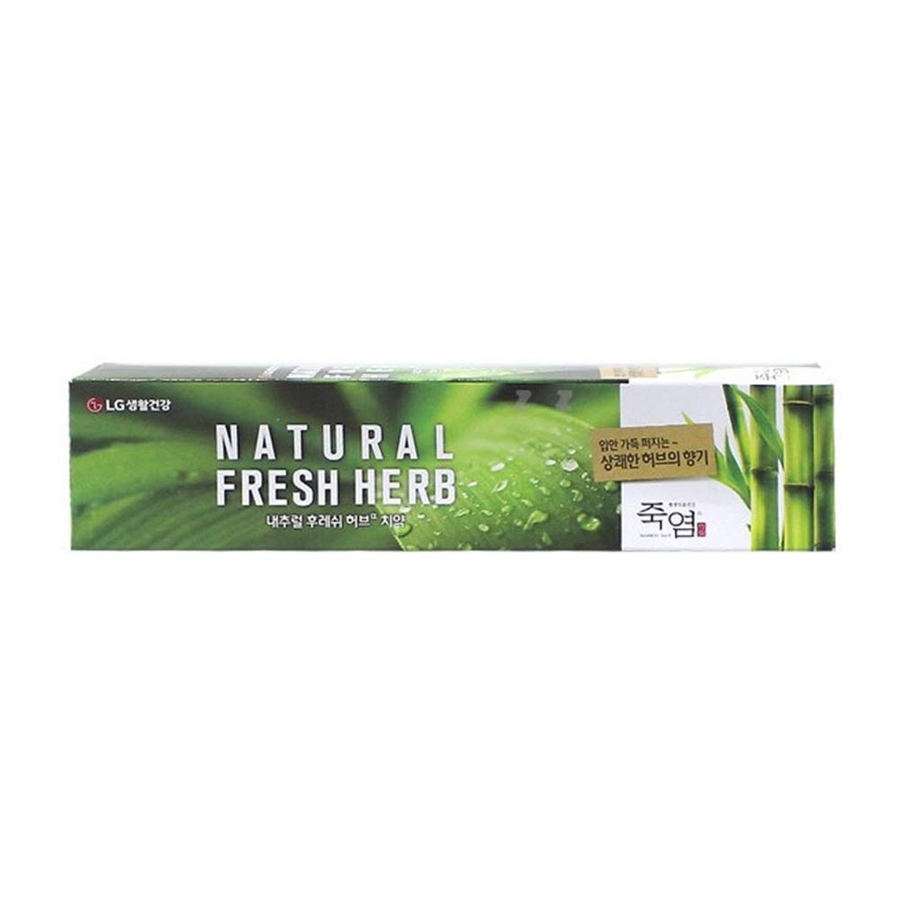 LG Natural Fresh Herb Toothpaste3pack