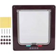 thumbnail image 1 of Dog Cat Flap, Suitable for All Screen Door Pet Screen Door Window Lockable for Home(Black), 1 of 7