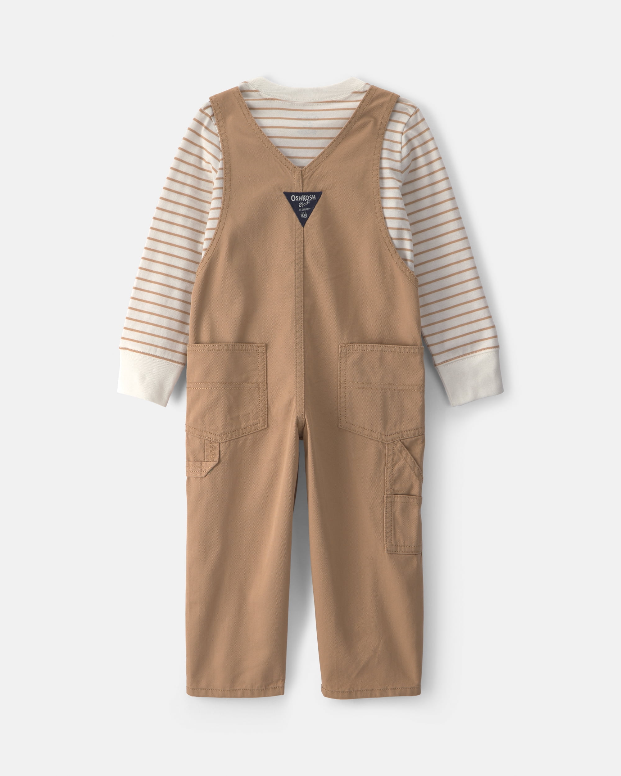 Oshkosh B'gosh Toddler Overall and Top Set, 2-Piece, Sizes 2T - 5T
