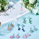 thumbnail image 3 of 8 pares de pendientes de plumeria para mujer con flores colgantes, 3 of 4