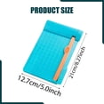 thumbnail image 6 of FVDPWYE Guillotine Trimmer 3 Sheet Capacity Paper Cutter for Office Film Craft Paper Blue, 6 of 6