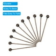 thumbnail image 4 of Uxcell 100 Pcs Red Copper Ball Head Pins 0.79 inch Wire Head Pins 24 Gauge Brass Head Pins for DIY Craft Jewelry Making, 4 of 7