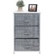 thumbnail image 3 of Sorbus Mesita de Noche con 3 Cajones: Mueble de Noche y Mesa Auxiliar Decorativa, Torre de Almacenamiento para el Hogar, Accesorios de Recámara, Oficina, Residencia Universitaria, Estructura de Acero,, 3 of 6