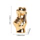 thumbnail image 3 of Adorno de Cerámica con Forma de Corazón para San Valentín | Acabado En Plata Áurea, Oro Rosa y Oro Rosa | Decoración de Escritorio Brillante y Duradera | Regalo Romántico para El Hogar y La Oficina |, 3 of 6