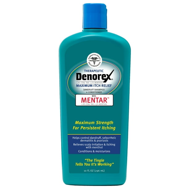 Denorex Maximum Itch Relief Dandruff 2in1 Shampoo and Conditioner, 10
