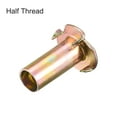 thumbnail image 4 of M10x30mm T-Nuts 4 Pronged Tee Nut Carbon Steel Color Zinc Plating 24 Pack, 4 of 5