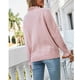 thumbnail image 1 of Pullover Sweater, Loose Comfortable Knitted Sweater Button Design For Dating For Daily ANGGREK Otros, 1 of 7