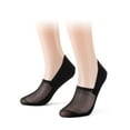 thumbnail image 2 of Spencer No Show Socks for Men and Women, Non Slip Low Cut Socks Invisible Ice Silk Breathable Socks Summer Hidden Socks for Flats, Black, 2 of 8