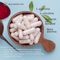 thumbnail image 2 of Óxido Nítrico Healthaddiction Rendimiento Deportivo y Circulación con L-Arginina, L-Citrulina y Beta Alanina 90 Cápsulas, 2 of 3