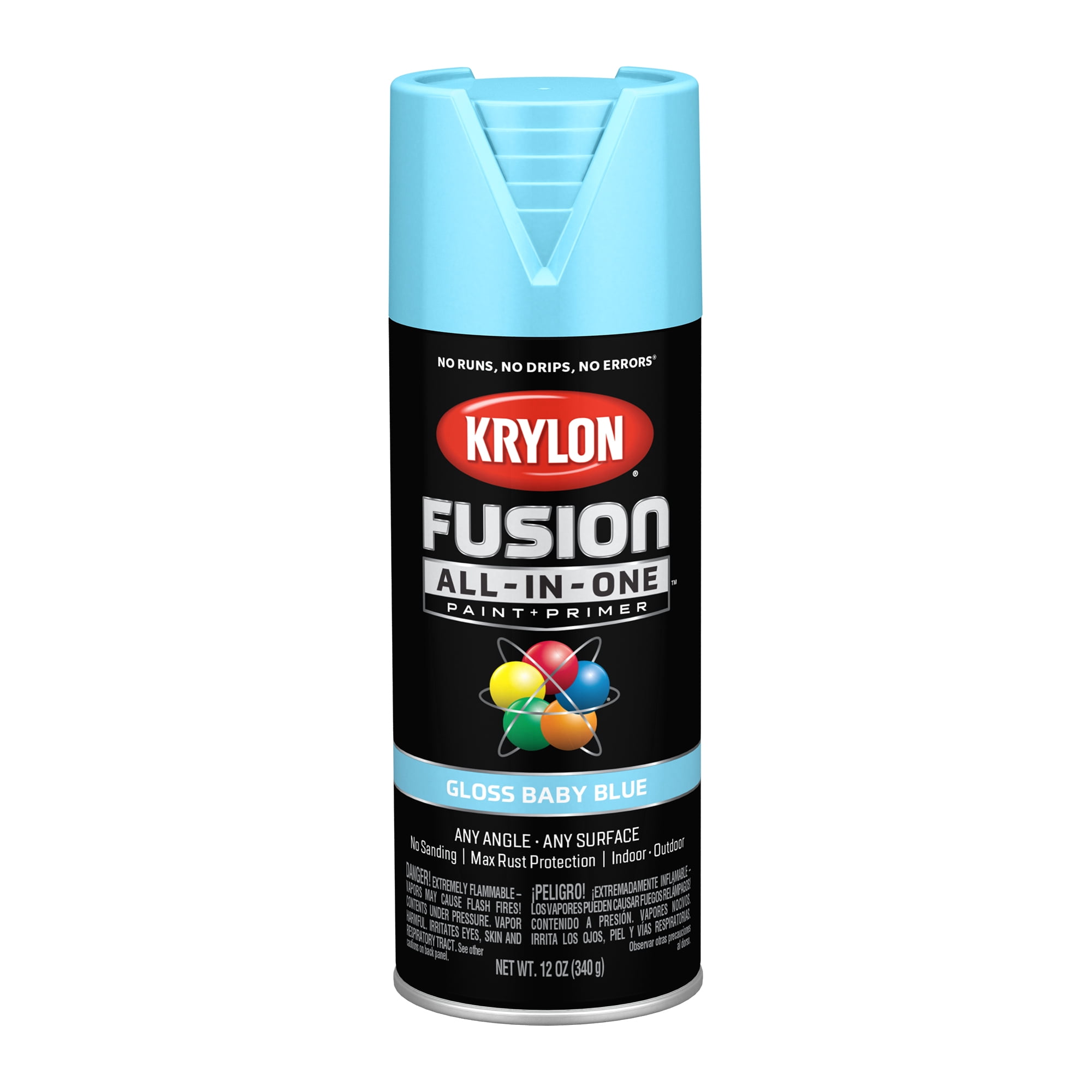 Krylon® Fusion AllInOne, Gloss, Baby Blue, 12 oz.