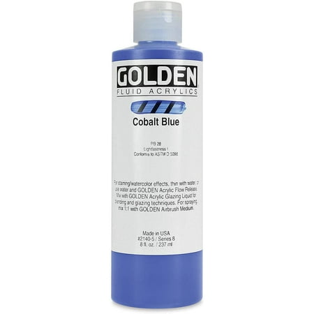 UPC: 0738797214057 | Golden Fluid Acrylic Paint  8 oz  Cobalt Blue