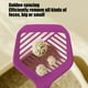 thumbnail image 5 of Pala para arena de mascotas, pala morada para arena de gatos, 5 of 6