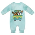 thumbnail image 2 of Scooby Doo Baby Rompers One-Piece Long Sleeve Jumpsuit Bodysuits Newborn Infant Toddler Outfit Kid Clothes Sets, 2 of 8