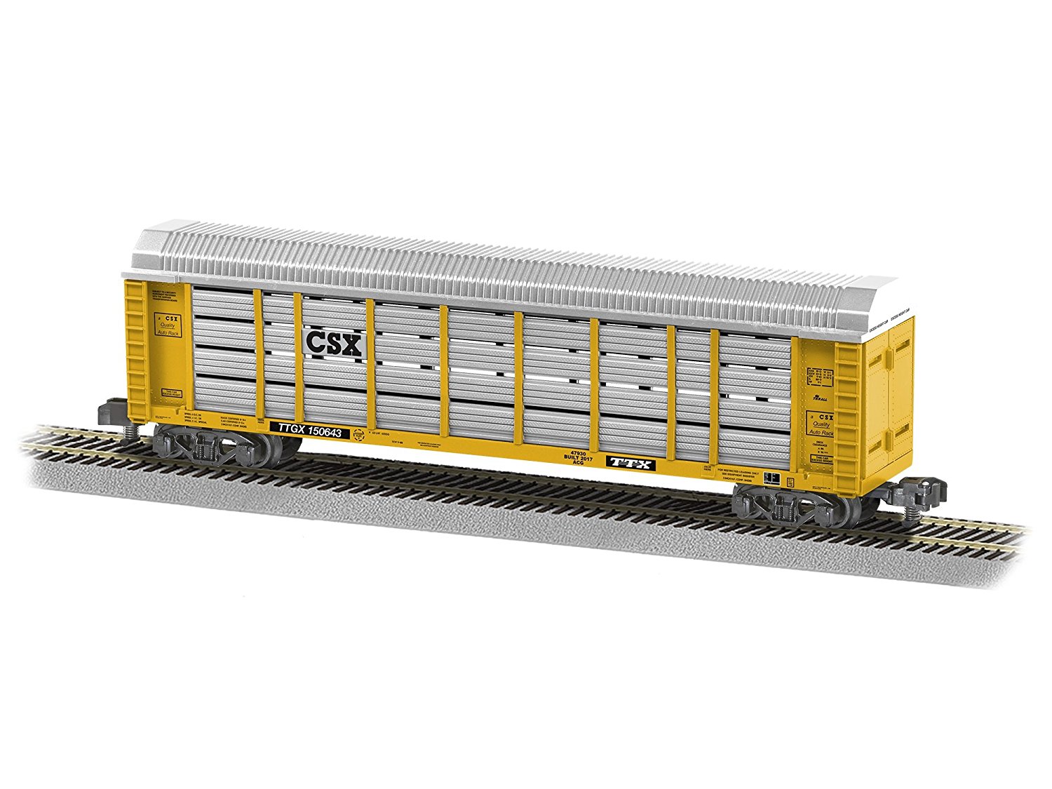 Lionel American Flyer Csx Auto Carrier Ttgx 150643 Train