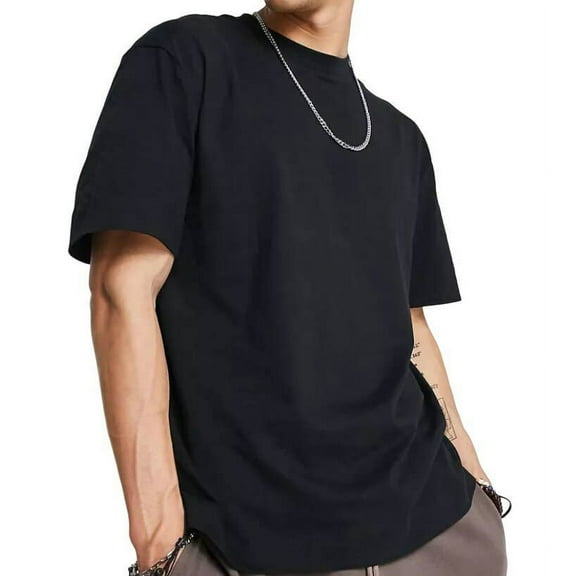 Collusion Black T-Shirt, Size 3XL