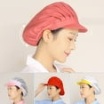 thumbnail image 5 of JZROCKER Fashion Catering Work Cap Hat Anti-Oil Female Mesh Cap Anti-Hair Loss, 5 of 21