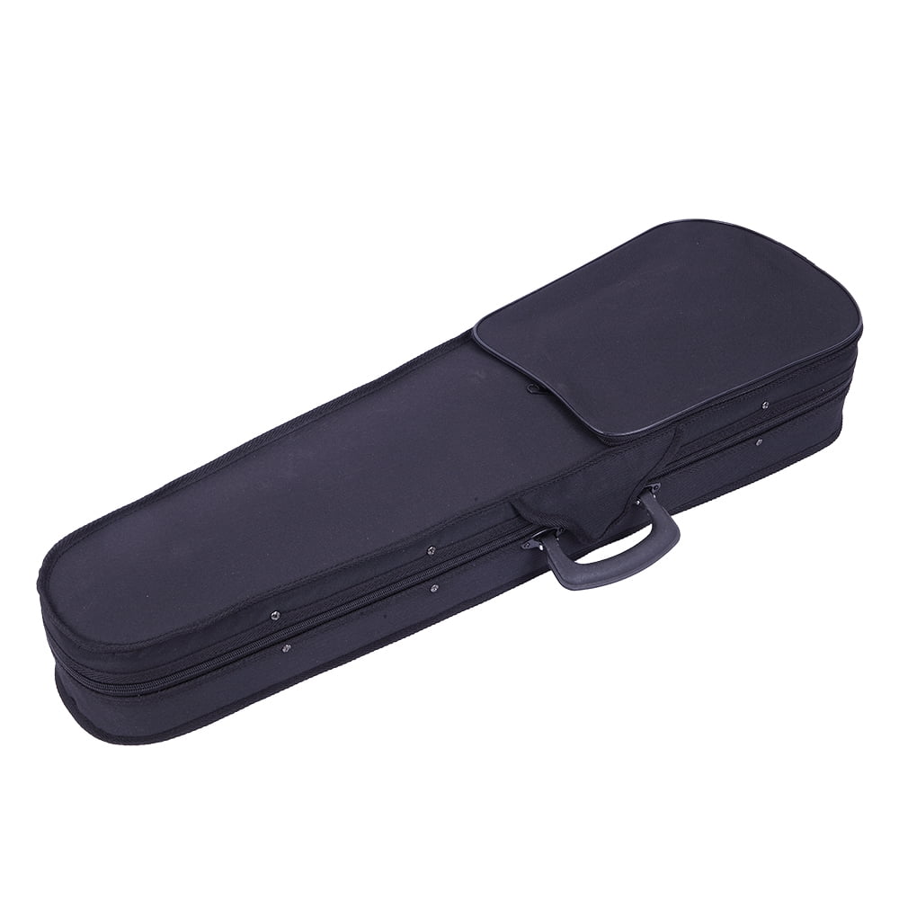 GV201 4/4 Classic Solid Wood Violin Case Bow Violin Strings Rosin Shoulder Rest Electronic Tuner