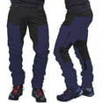 thumbnail image 3 of Deyuer Men Fashion Color Block Multi Pockets Sports Long Cargo Pants Work Trousers, 3 of 8