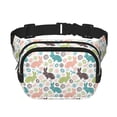 thumbnail image 1 of Balery Easter Rabbit Mochila Cinturón para Mujeres y Hombres, Bolsa de Cintura Impermeable de Doble Capa con Correa, 1 of 8
