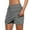 Gray, variant on Tennis Skirts for Women, Short Athletic Drawstring Skorts, Built-in Shorts, Pockets, Breathable for Sports