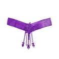 thumbnail image 2 of HUPOM Period Thong Underwear For Women Panties Thong Leisure Tie Comfort Waist Purple Free Size, 2 of 5