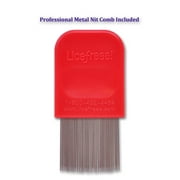 Licefreee 4-Piece Kit, Non-Toxic, Lice Killing Gel, Root Applicator, Metal Lice Comb & Daily Shampoo