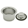 thumbnail image 4 of Westbrass R2082-05 3-1/2" Extra-Deep Collar Kitchen Sink Waste Disposal Drain Trim, Polished Nickel, 4 of 5