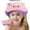 Pink, variant on CHUNYAN Baby Shower Cap Shield for Kids Soft Silicone Adjustable 1-10 Years Old Cartoon Deer Shower Cap for Kids Toddler Shower Cap Shield Makes the Kids Bath More Fun