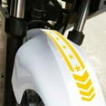 thumbnail image 5 of Car Motorcycle Reflective Arrow Decals Rim Stripe Wheel On Mudguard Tape Stickers, 5 of 7