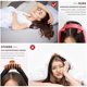 thumbnail image 5 of Diadema con varilla para rizar sin calor, paquete de 2 rizadores sin calor, rizos sin calor, rizadores sin calor, rizadores para dormir, rizadores de pelo largo, cinta para rizar de noche con 4 pinzas, 5 of 5