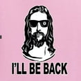 thumbnail image 5 of Wild Bobby Jesus: Ill Be Back Inspirational/Christian Men Graphic Tee, Light Pink, 5X-Large, 5 of 5