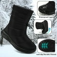 thumbnail image 3 of Ablanczoom Snow Boots For Womens Winter Booties Shoes with Warm Fuzzy Faux Fur, 3 of 6